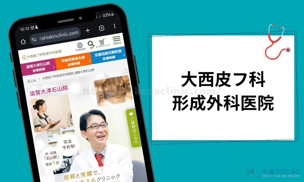 大西皮フ科クリニック紹介見出し(H3)